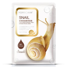 Load image into Gallery viewer, Skin Care Six Fruit Plant Facial Mask Moisturizing Oil-control Blueberry Cucumber Pomegranate Fruit Aloe Sheet Mask Face Mask
