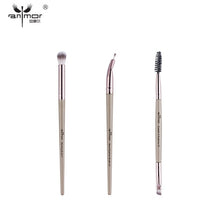 Load image into Gallery viewer, Anmor Makeup Brushes Set 3-12pcs/lot Eye Shadow Blending Eyeliner Eyelash Eyebrow Make up Brushes  Professional Eyeshadow Brush
