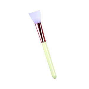 Outil cosmétique Silicone doux masque Facial boue brosse masque applicateur brosse sans poils avec poignée en plastique pinceaux de maquillage outils