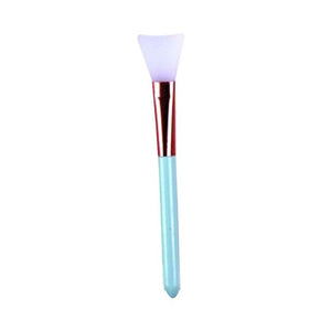 Outil cosmétique Silicone doux masque Facial boue brosse masque applicateur brosse sans poils avec poignée en plastique pinceaux de maquillage outils