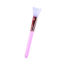 Load image into Gallery viewer, Outil cosmétique Silicone doux masque Facial boue brosse masque applicateur brosse sans poils avec poignée en plastique pinceaux de maquillage outils
