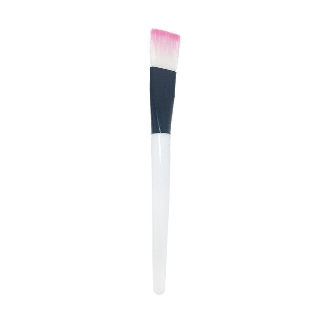 Outil cosmétique Silicone doux masque Facial boue brosse masque applicateur brosse sans poils avec poignée en plastique pinceaux de maquillage outils