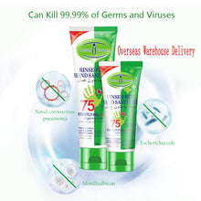 Load image into Gallery viewer, AntiVirus Alcohol Hand Sanitizer Anti Bacteria Moisturizing Aloe Vera Hand Wash Disinfectant Gel Disposable Soap Skin Care EFP
