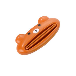 1 pc Cute Animal Plastic Toothpaste Squeezer Bath Toothbrush Holder Tube Rolling Holder Squeezer Toothpaste Dispenser Tool