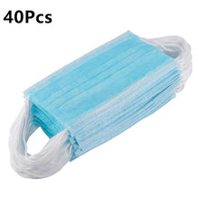 Load image into Gallery viewer, 10/50Pcs 3-Ply Anti-Staub Einweg Salon Ohrbügel Gesicht Mund Masken gesichts maske
