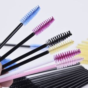 10 pcs One-Off Disposable Eyelash Mini Brush Mascara Applicator Wand makeup Brushes Eyes Care Better Styling Tools